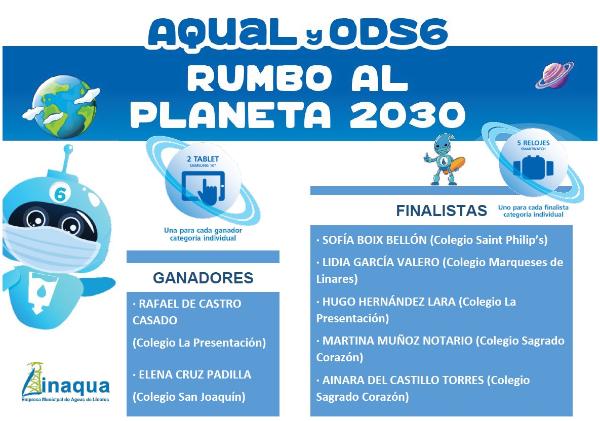 ¡Ya tenemos premiados del Concurso de Dibujo de Linaqua 2021!