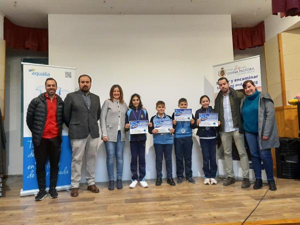 Un sobresaliente para cuatro escolares de Sanlúcar premiados en el Concurso Digital Infantil de Aqualia