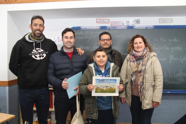 Un sobresaliente para dos escolares de Cártama premiados en el Concurso Digital Infantil de Aqualia