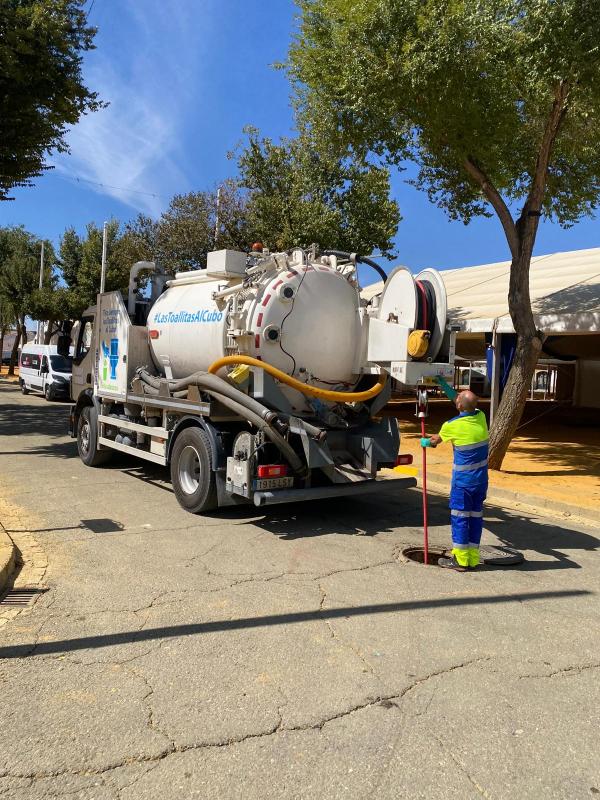 Durante la feria de Écija se han consumido 9’1 millones de litros de agua