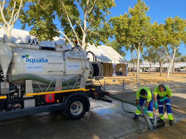 Se prevé un consumo de 7’2 millones de litros de agua en la feria de Écija