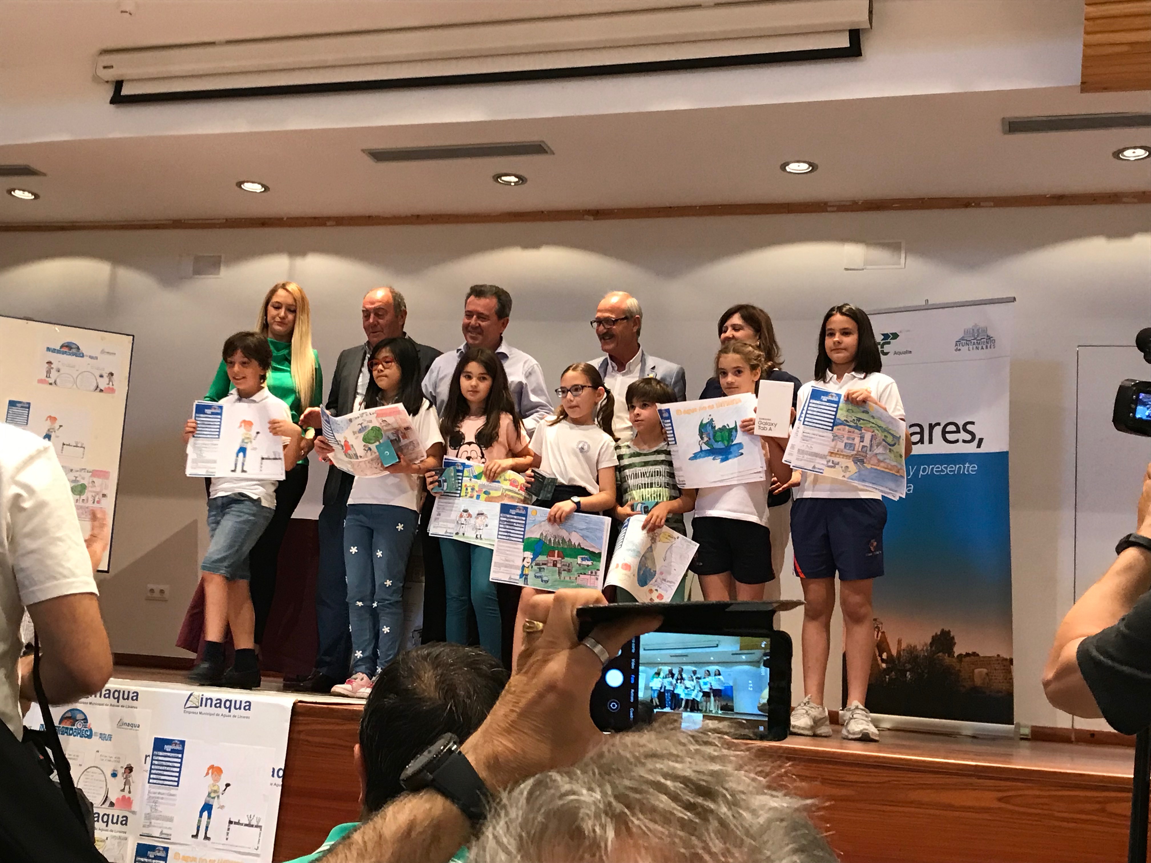 Linaqua entrega los premios de su Concurso de Dibujo Infantil