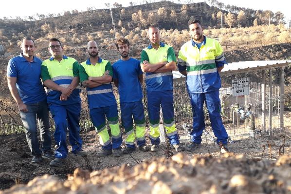 Lo que sí se salvó del primer gran fuego del verano en Cataluña