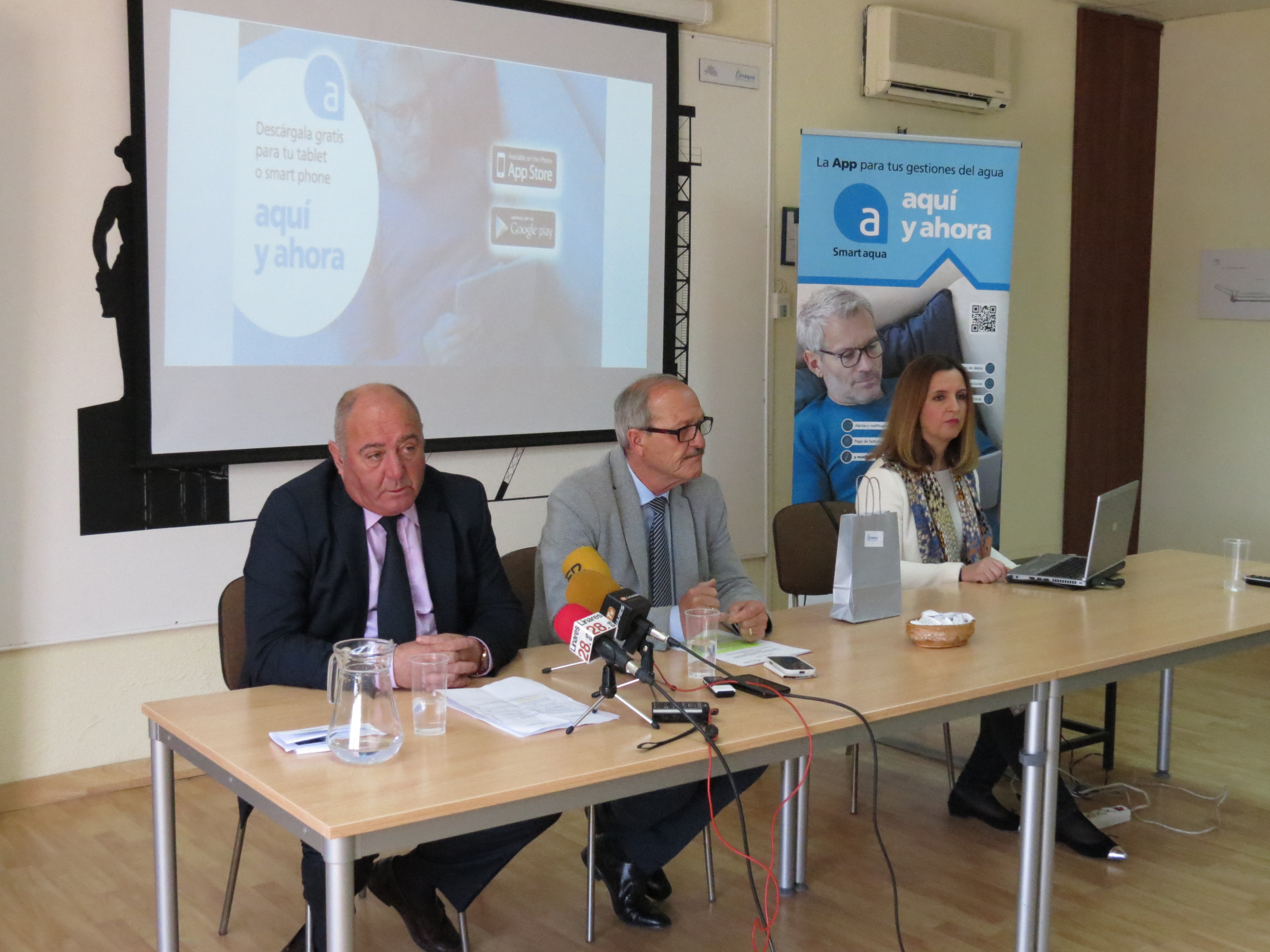 Nace “Smart aqua”, la aplicación para móviles más completa para el Servicio Municipal de Aguas de Linares