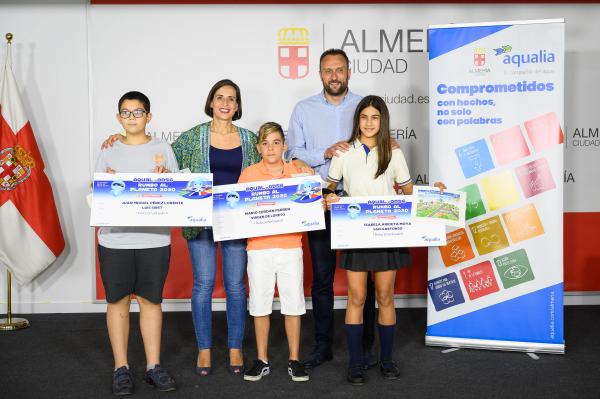 Cuatro escolares de Almería resultan finalistas del Concurso Digital Infantil de Aqualia entre 6.600 concursantes de España y Colombia