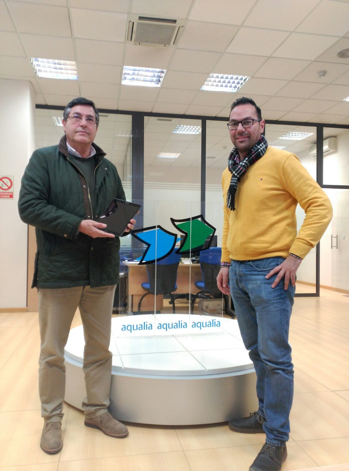 Pasarse a la factura electrónica tiene premio con Aqualia en Martos