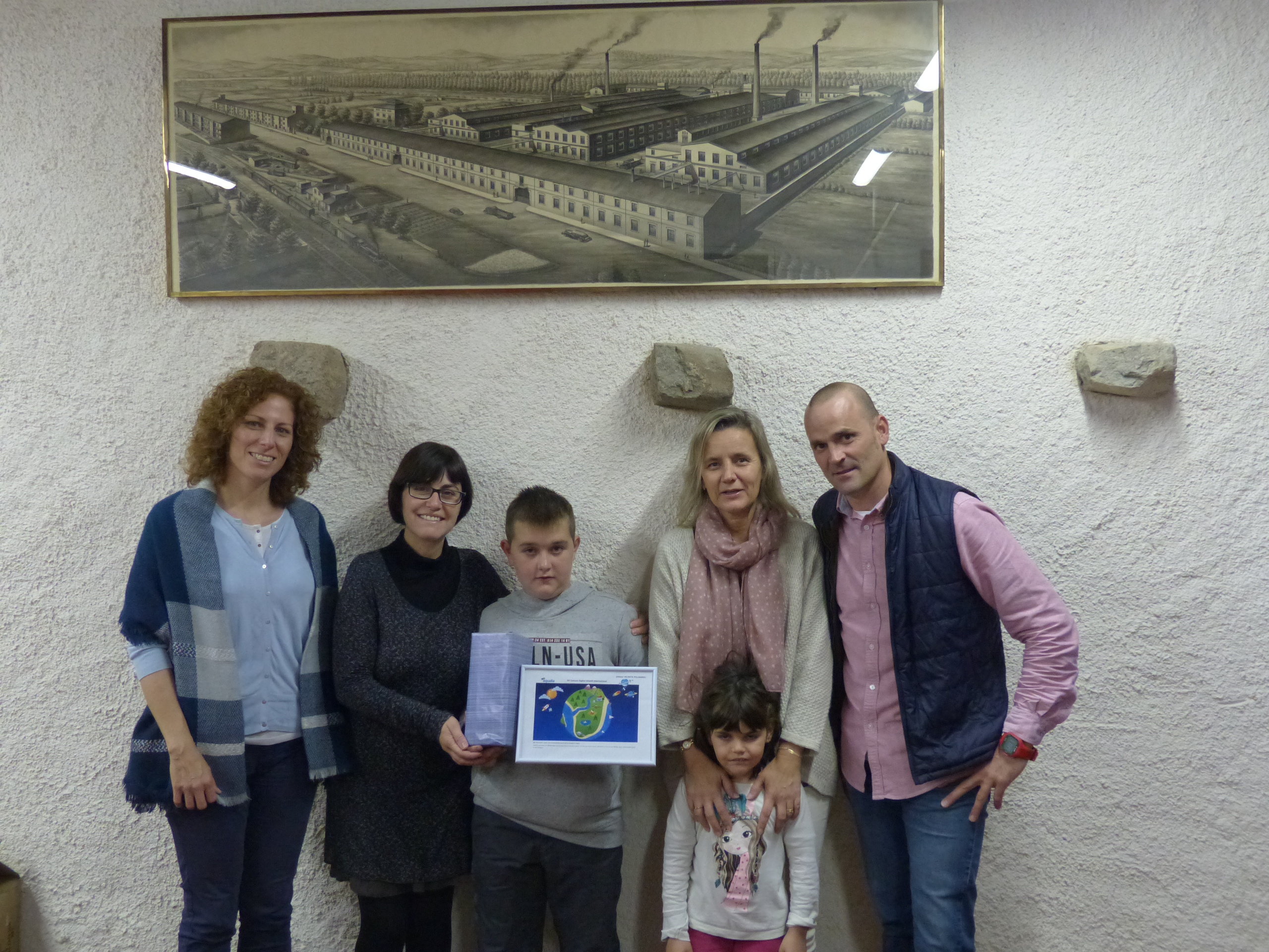 Premi del Concurs Digital Infantil d'Aqualia per un nen d'Anglès