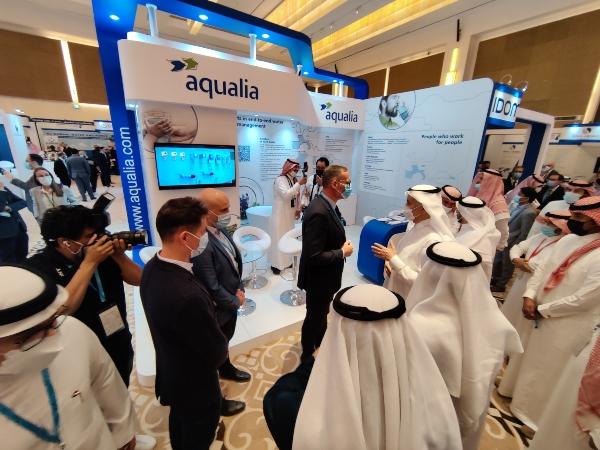 Aqualia expone su compromiso con la seguridad hídrica y la sostenibilidad en el Saudi Water Forum 2022