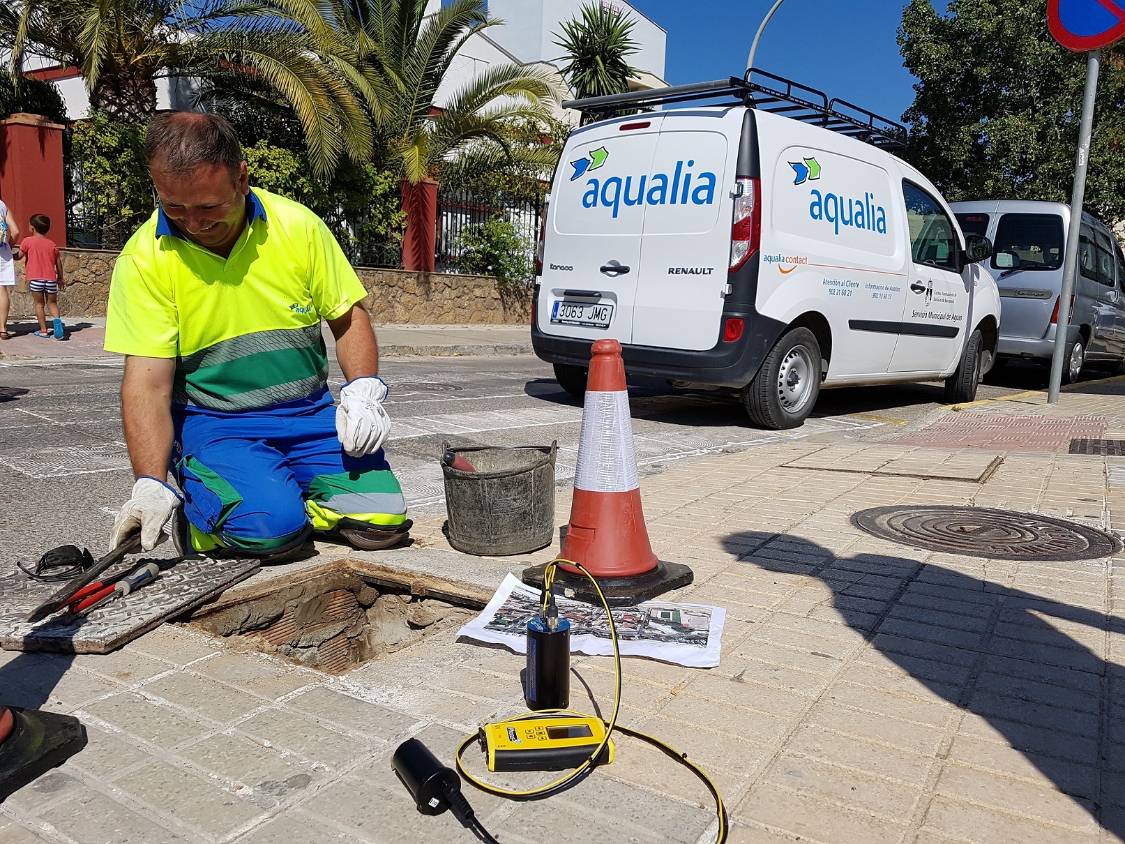 Sensores nocturnos inteligentes minimizan las pérdidas de agua por fugas en Sanlúcar
