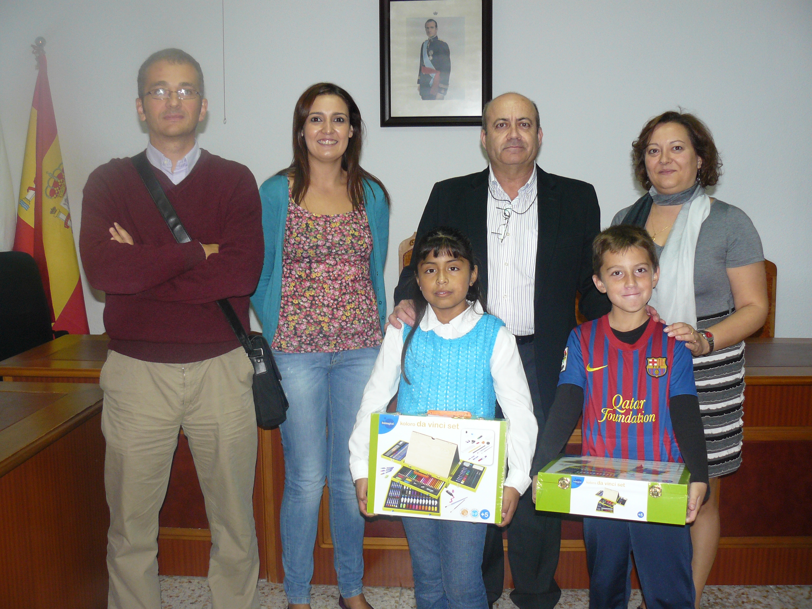aqualia entrega los premios de su Concurso Internacional de Dibujo Infantil a 2 niños de Abarán