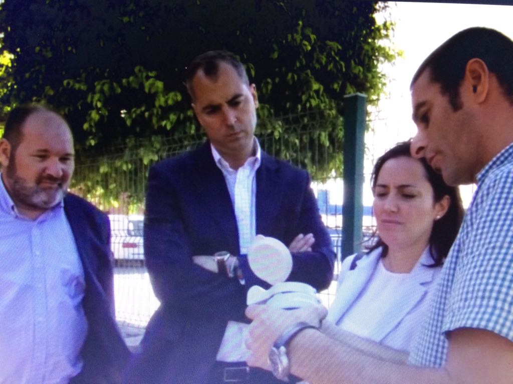 Los contadores del barrio de Las Puntillas, en Ingenio, ya se leen a distancia, sin tener que acceder a las viviendas