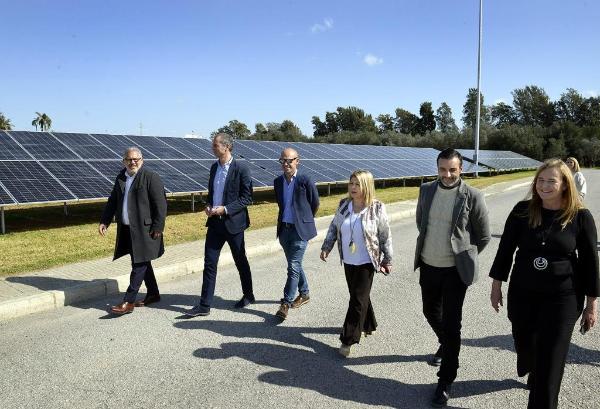 La depuradora de Jerez apuesta por la sostenibilidad energética con la instalación de placas solares