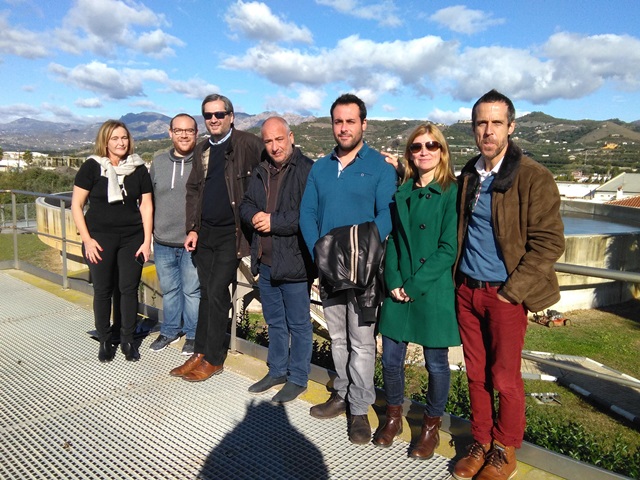 Visita institucional a la EDAR de Motril-Salobreña