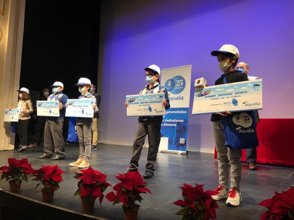 Los niños almerienses premiados