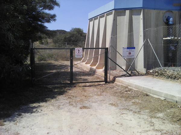 Mejoras en el depósito de agua de Port des Torrent de Sant Josep (Ibiza)