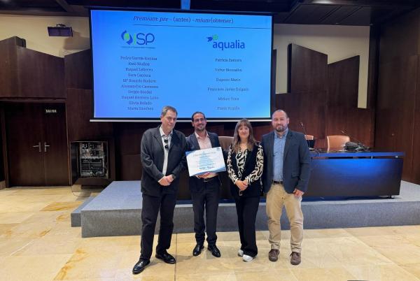 Premiado un proyecto innovador de Aqualia y la Universidad de Valladolid que se trasladará a la depuradora de Lleida