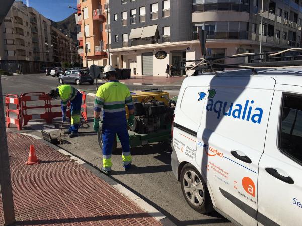 Campaña preventiva de puesta a punto de la red de saneamiento e imbornales de Callosa de Segura