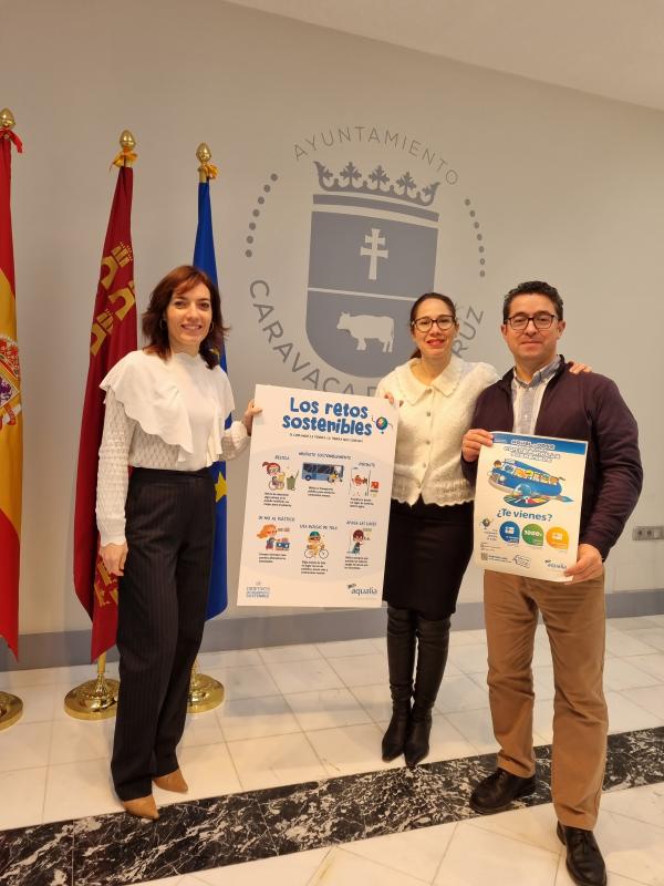 El Ayuntamiento de Caravaca de la Cruz y Aqualia presentan a la Pandilla Sostenible