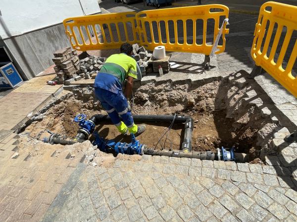 La red de agua potable de Valverde del Camino mejora su eficiencia