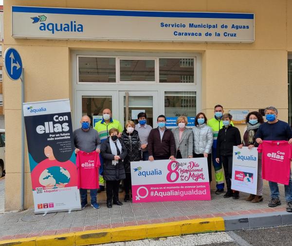 El Ayuntamiento de Caravaca de la Cruz y Aqualia apuestan por la igualdad de género