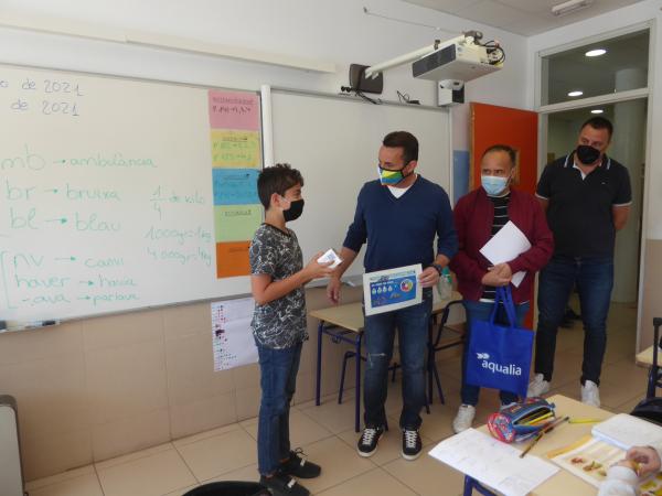 Un alumno del Colegio Muixara de La Nucía, finalista del 18º Concurso Dibujo Digital Aqualia