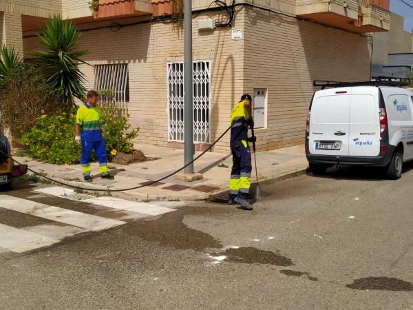 Campaña de puesta a punto de la red de saneamiento e imbornales de San Isidro