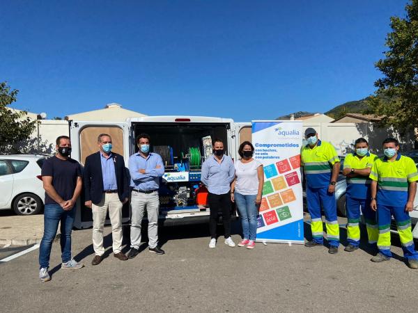 Nuevo vehículo y medios materiales para el Servicio Municipal de Aguas de Sóller