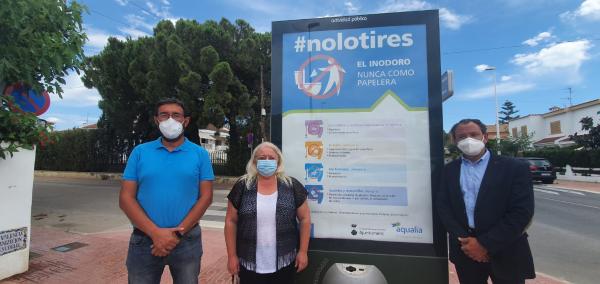 Frente común del Ayuntamiento de Oropesa y Aqualia para el uso correcto del alcantarillado