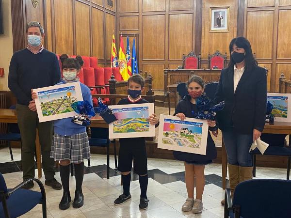 Cinco escolares de Alcoy, finalistas del Concurso Digital de Dibujo de Aqualia