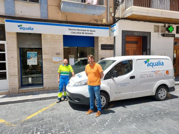 El Servicio Municipal de Agua de Callosa de Segura apuesta por el medioambiente con la incorporación de un vehículo eléctrico