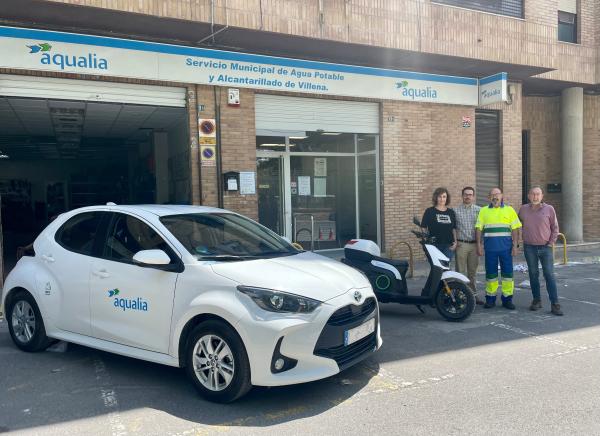 El Servicio Municipal de Aguas de Villena apuesta por el medio ambiente con la incorporación de vehículos eléctricos e híbridos