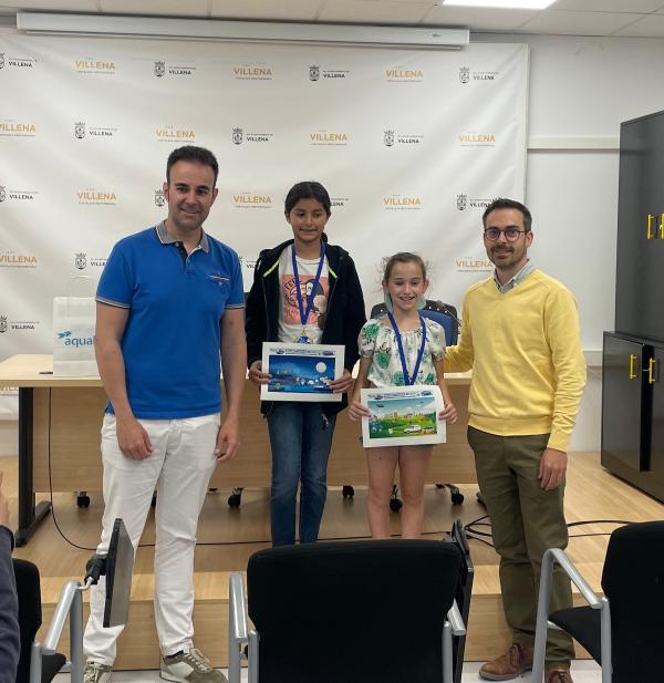 Dos niñas de Villena premiadas a nivel nacional por su conocimiento sobre el agua