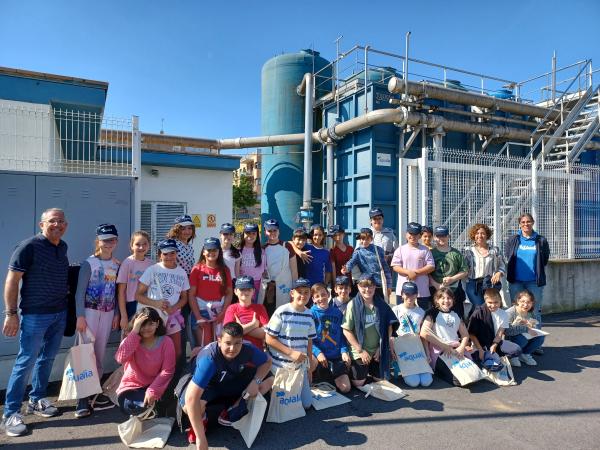 Visita a la planta potabilizadora de Tordera para concienciar del uso responsable del agua