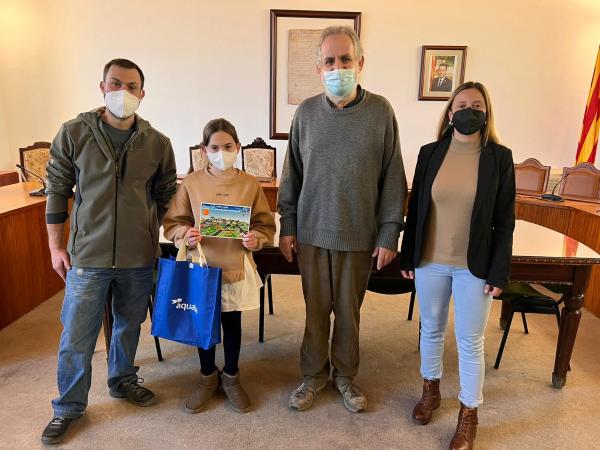 Dos niñas de Llagostera premiadas en el Concurso Digital de Dibujo de Aqualia