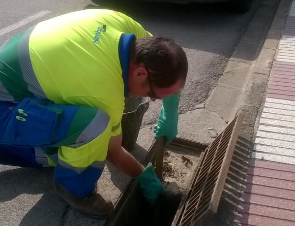 Puesta a punto de la red de alcantarillado de Llagostera de cara a la primavera y el verano