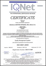 Certificado de Calidad IQNET