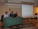 Los responsables del Servicio Municipal de Aguas en Ávila durante la reunión