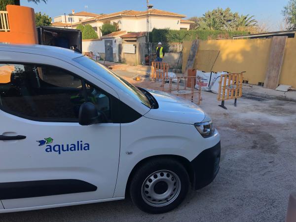 Aguas de Dénia invierte 115.000 euros en la ampliación de la red municipal de saneamiento