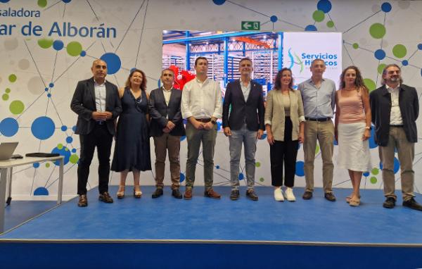 La desaladora Mar de Alborán comienza a dar agua a los regantes del Campo de Níjar y Almería